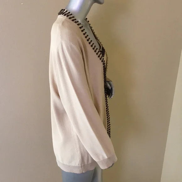 Jones New York Collection Sweater Set Beaded - Picture 10 of 13